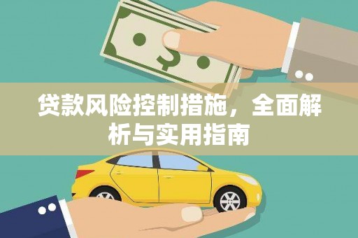 平阴贷款风险控制措施，全面解析与实用指南