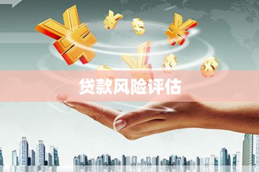 平阴贷款风险评估