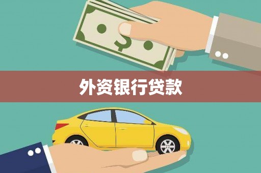 平阴外资银行贷款