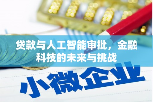 平阴贷款与人工智能审批，金融科技的未来与挑战