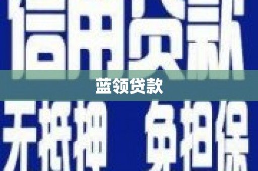 平阴蓝领贷款