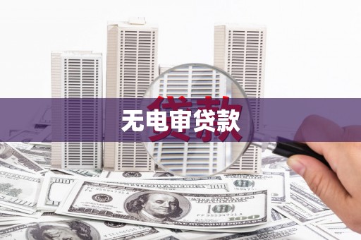 平阴无电审贷款