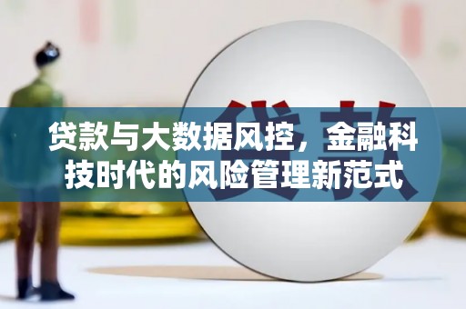 平阴贷款与大数据风控，金融科技时代的风险管理新范式