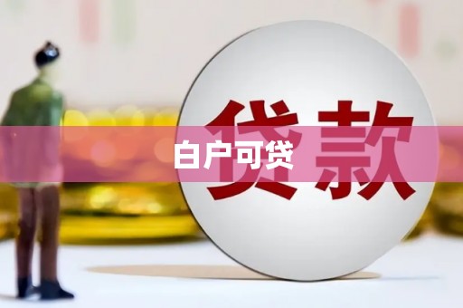平阴白户可贷