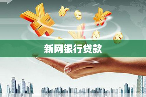 平阴新网银行贷款