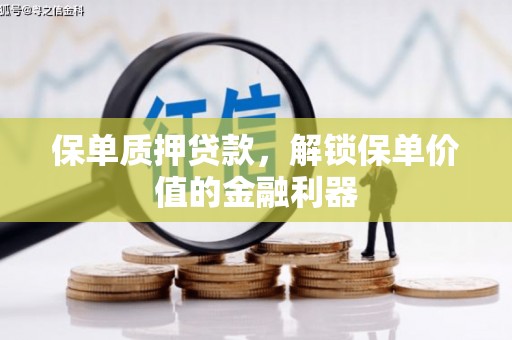 平阴保单质押贷款，解锁保单价值的金融利器