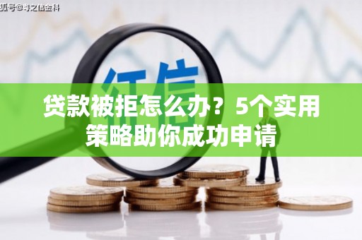 平阴贷款被拒怎么办？5个实用策略助你成功申请