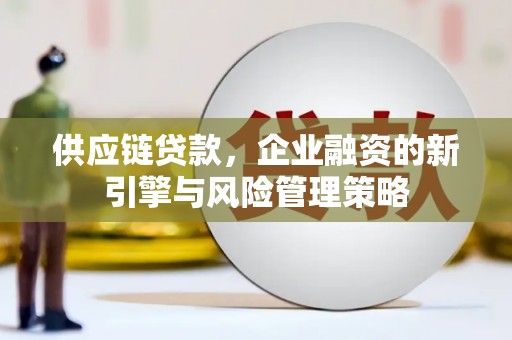平阴供应链贷款，企业融资的新引擎与风险管理策略