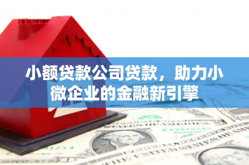 平阴小额贷款公司贷款，助力小微企业的金融新引擎