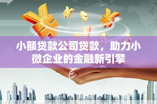 平阴小额贷款公司贷款，助力小微企业的金融新引擎