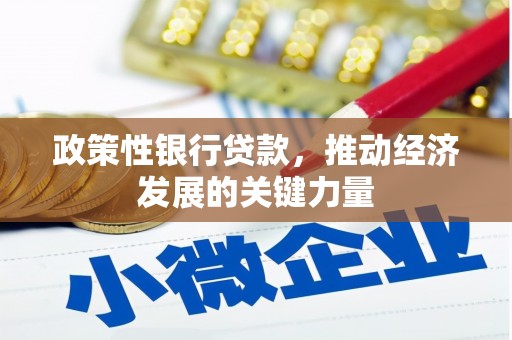 平阴政策性银行贷款，推动经济发展的关键力量