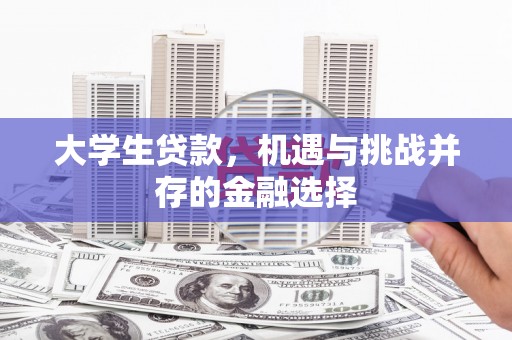 平阴大学生贷款，机遇与挑战并存的金融选择