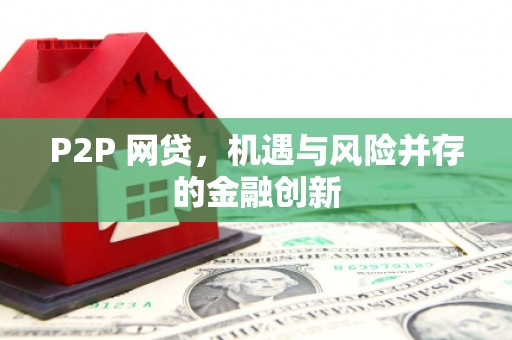 平阴P2P 网贷，机遇与风险并存的金融创新