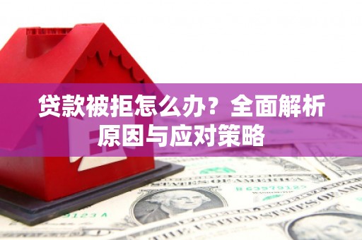 平阴贷款被拒怎么办？全面解析原因与应对策略