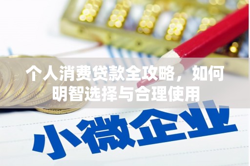 平阴个人消费贷款全攻略，如何明智选择与合理使用